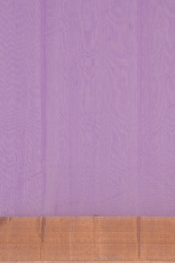 Image of Chanderi Cotton Lavender Purple Saree