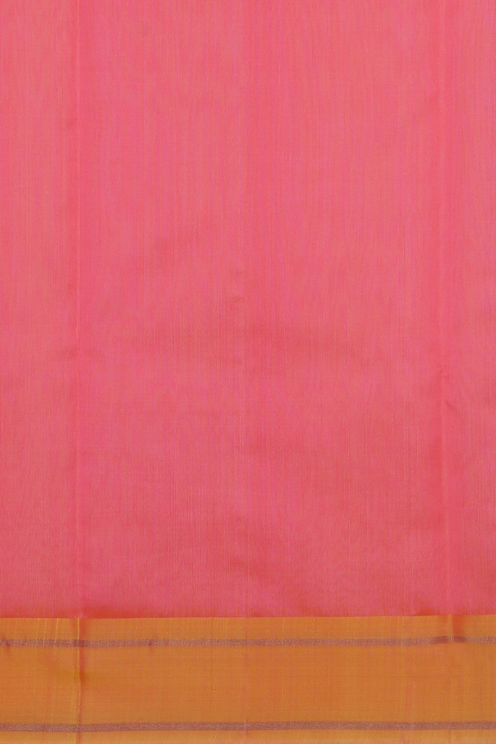 Image of Chanderi Cotton Silk Fuchsia-Pink Saree