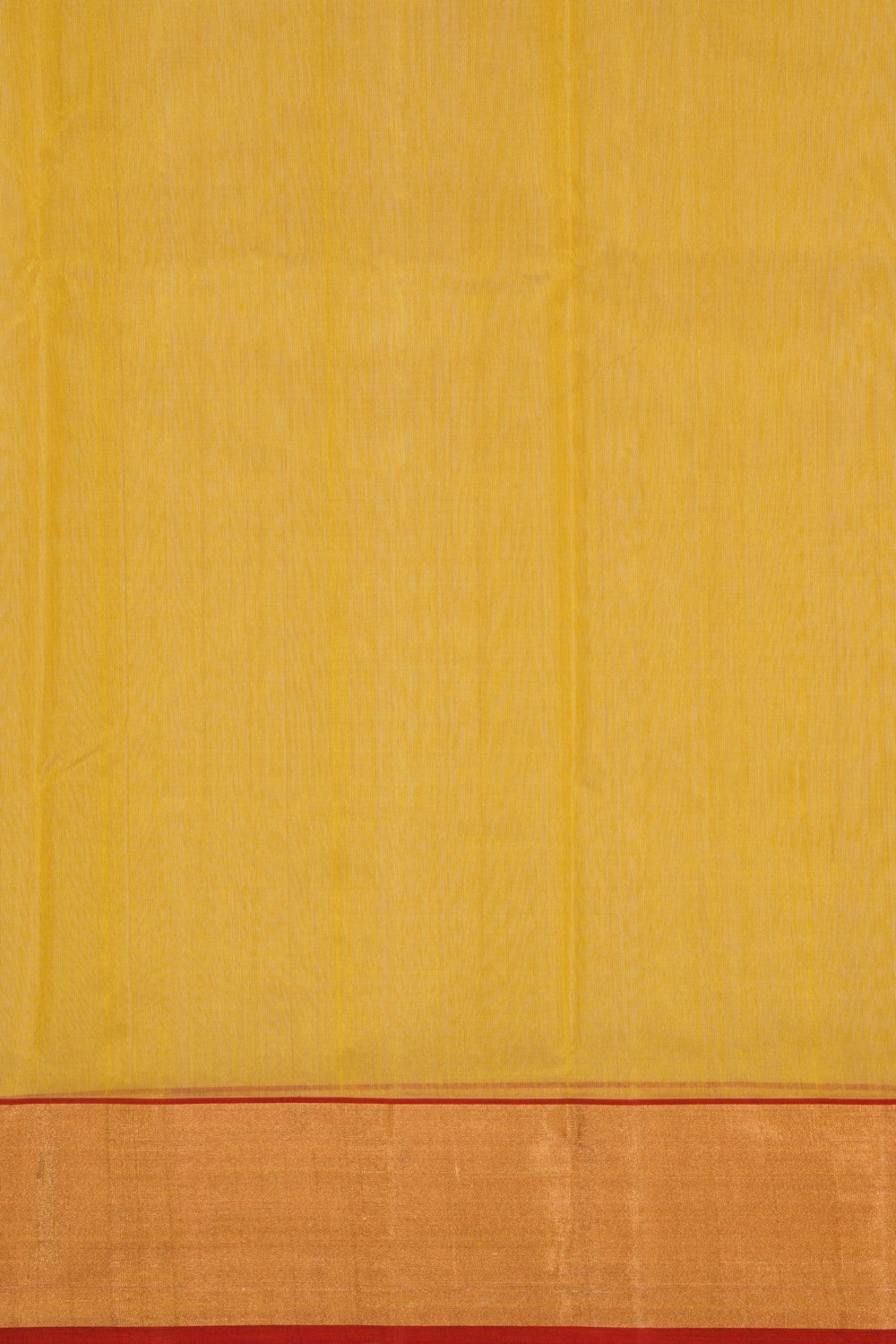 Chanderi Cotton Silk Spring Yellow Saree