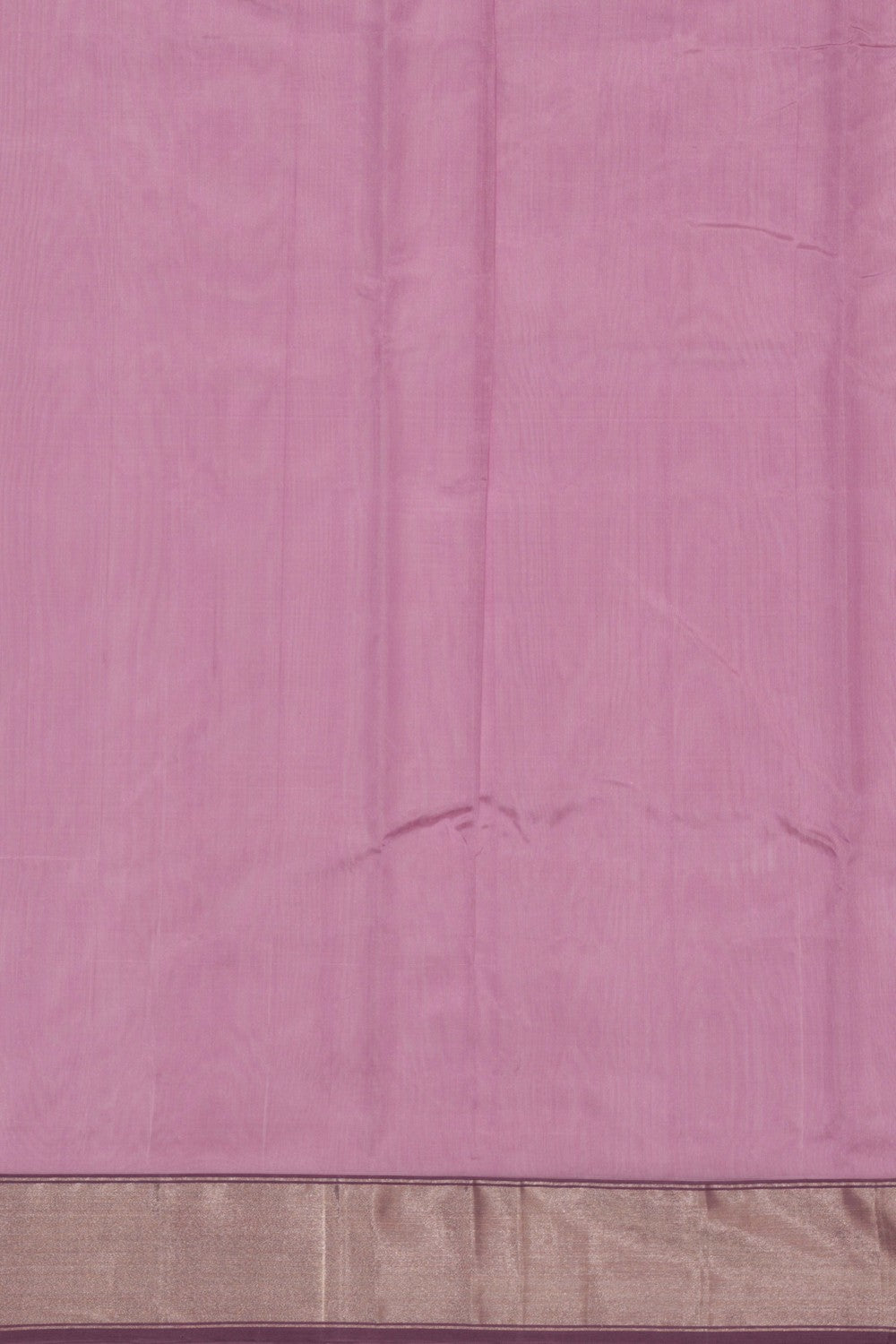 Chanderi Cotton Silk Lavender Purple Saree