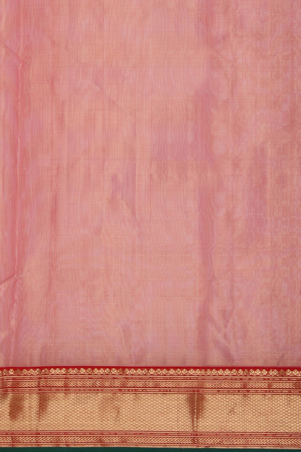 Chanderi Tissue Silk Red Saree