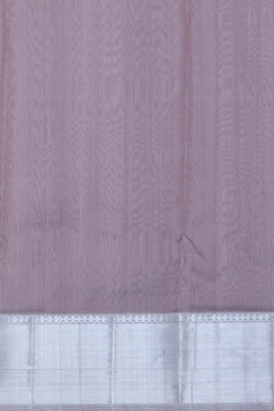 Image of Chanderi Cotton Silk Purple Saree