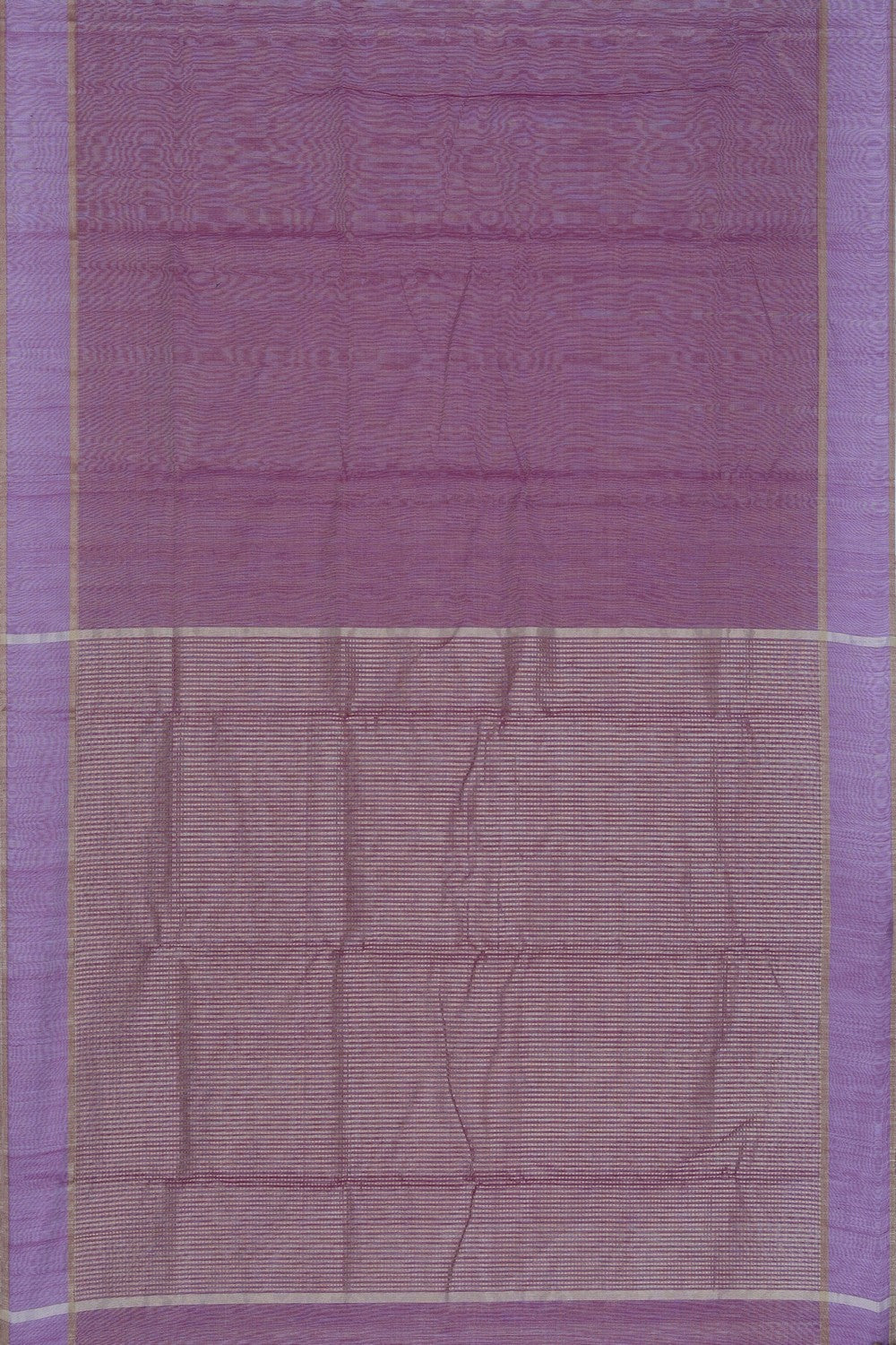 Chanderi Tissue Silk Purple Saree