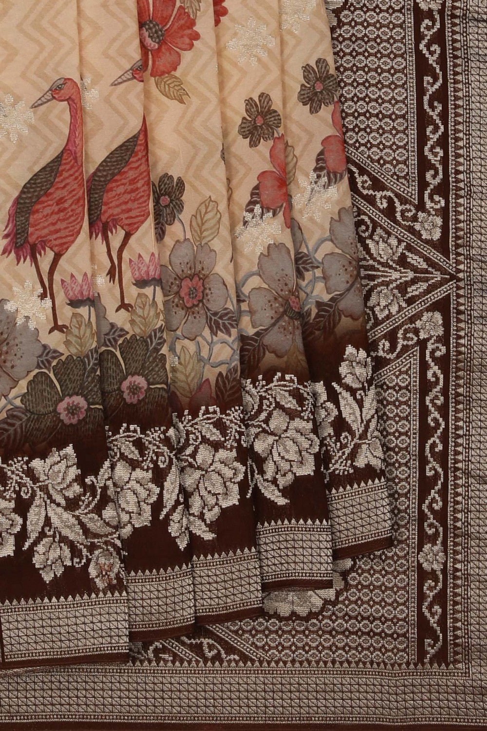 Image of A Beautiful Printed Saree