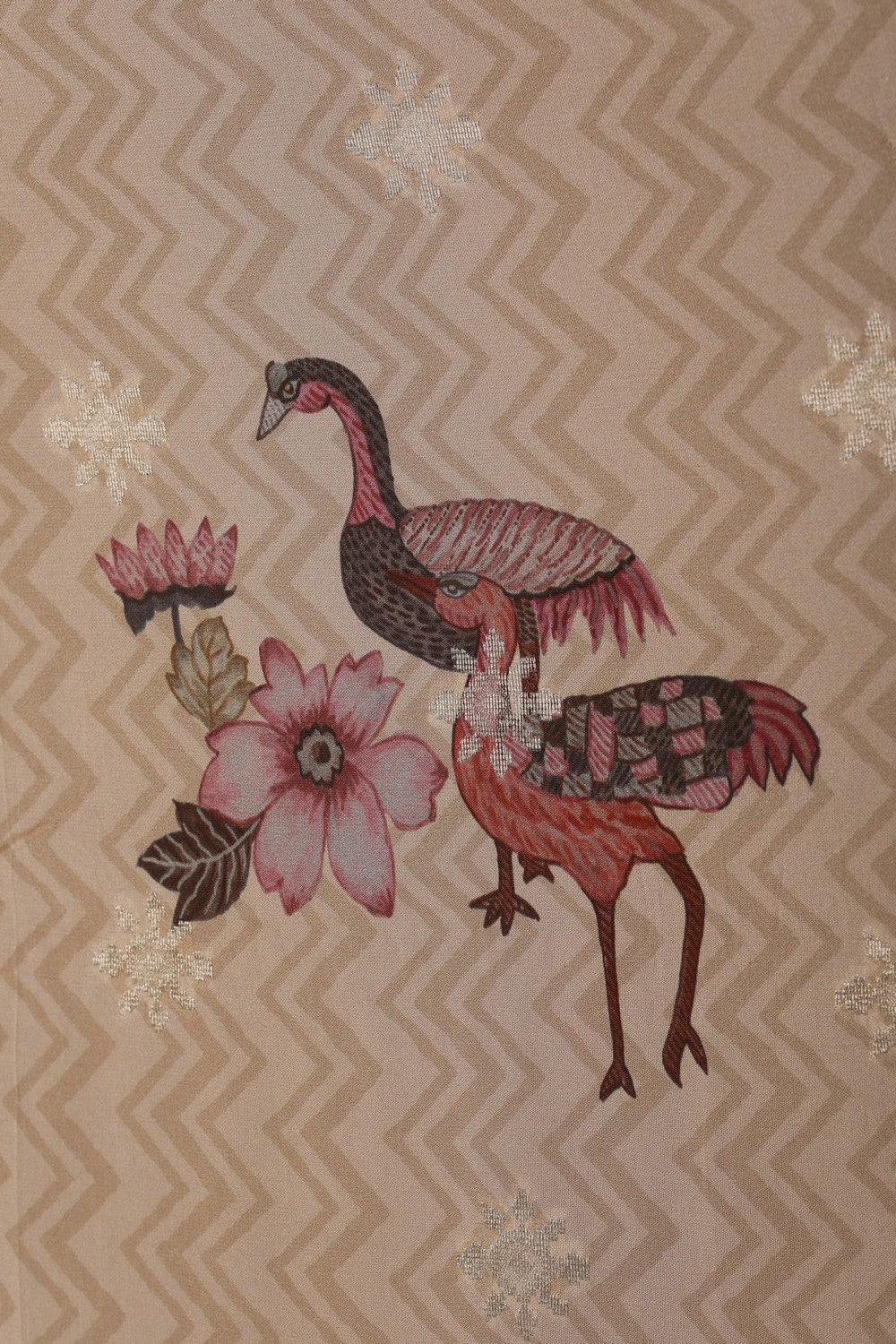 Image of A Beautiful Printed Saree