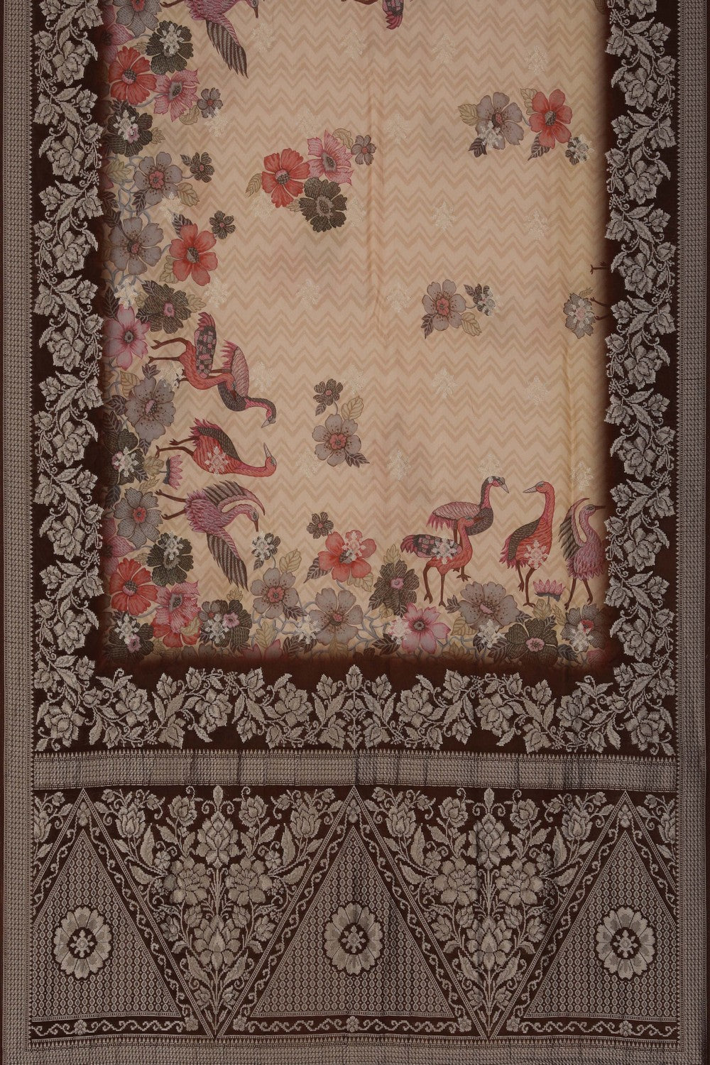 A Beautiful Printed Saree