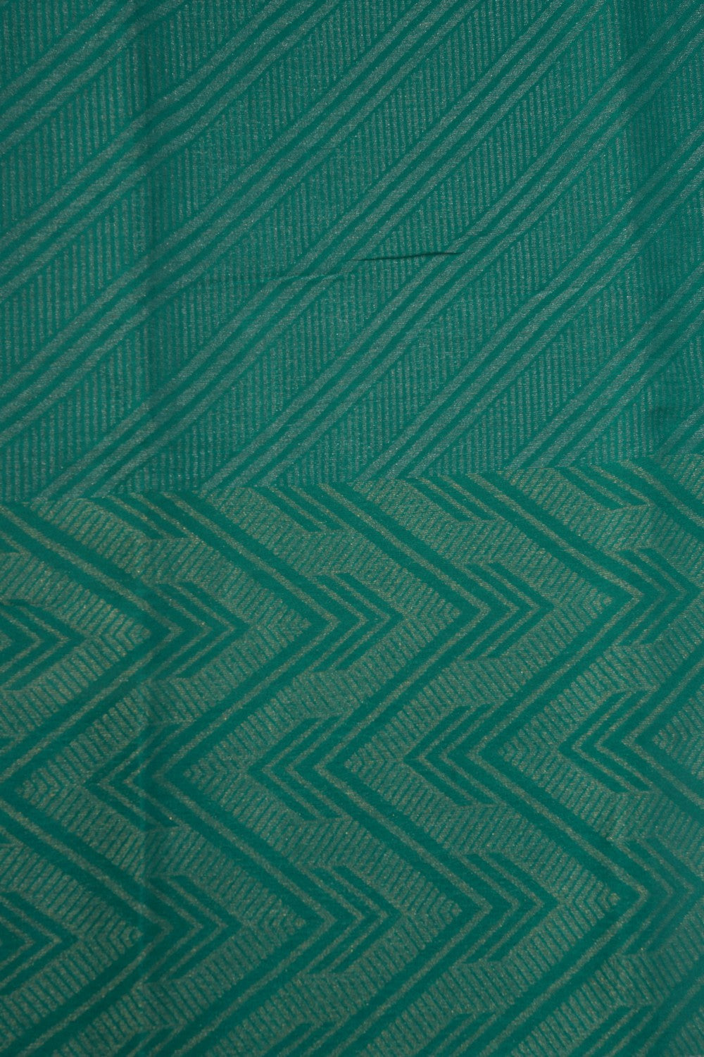Image of Georgette Teal Green Saree
