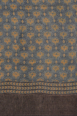 Image of Ajrakh Printed Saree