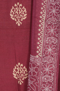 Image of Unstitched Suit With Dupatta (2 Pcs Set)