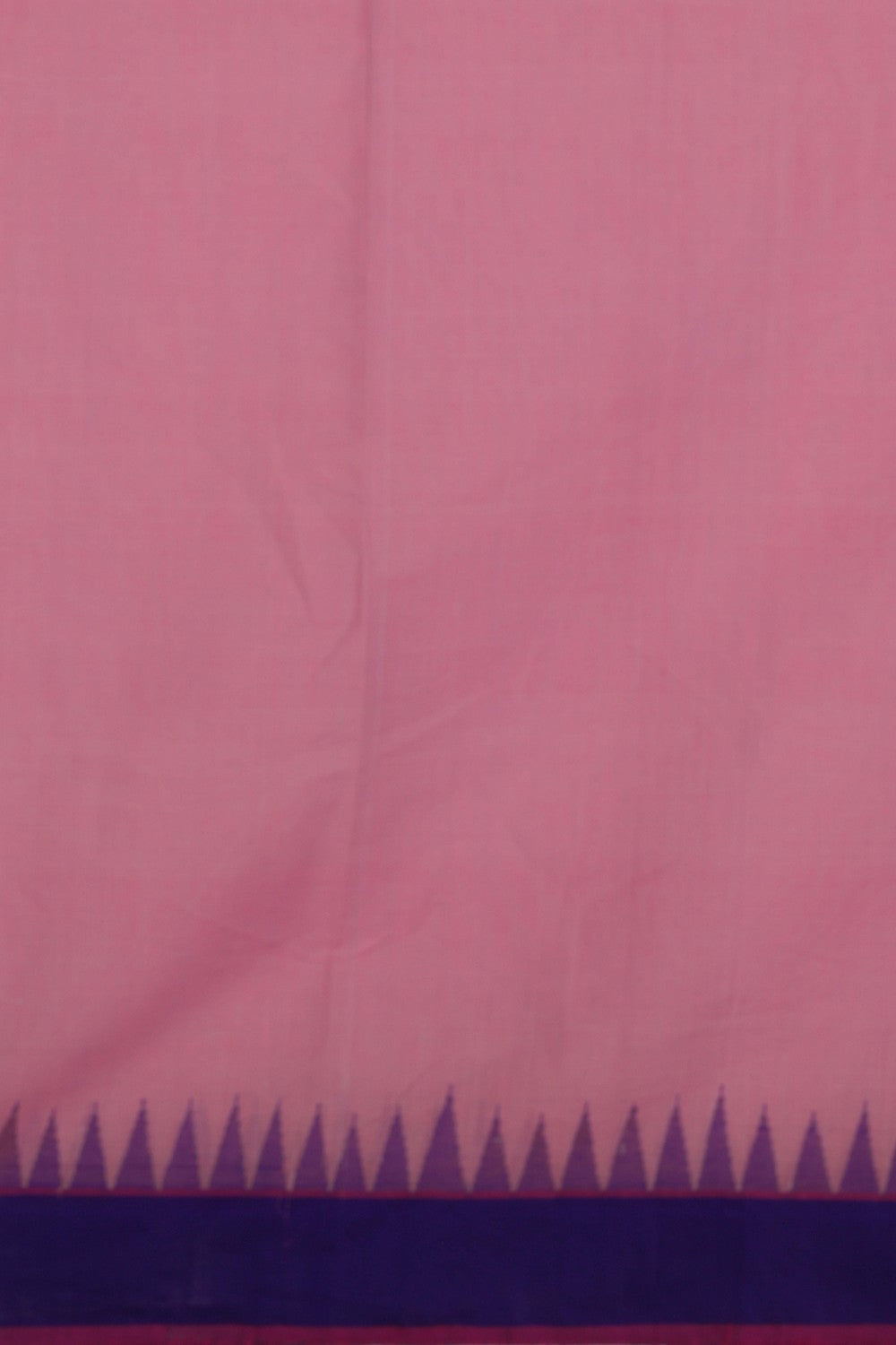 Uppada Cotton Lotus Pink Saree