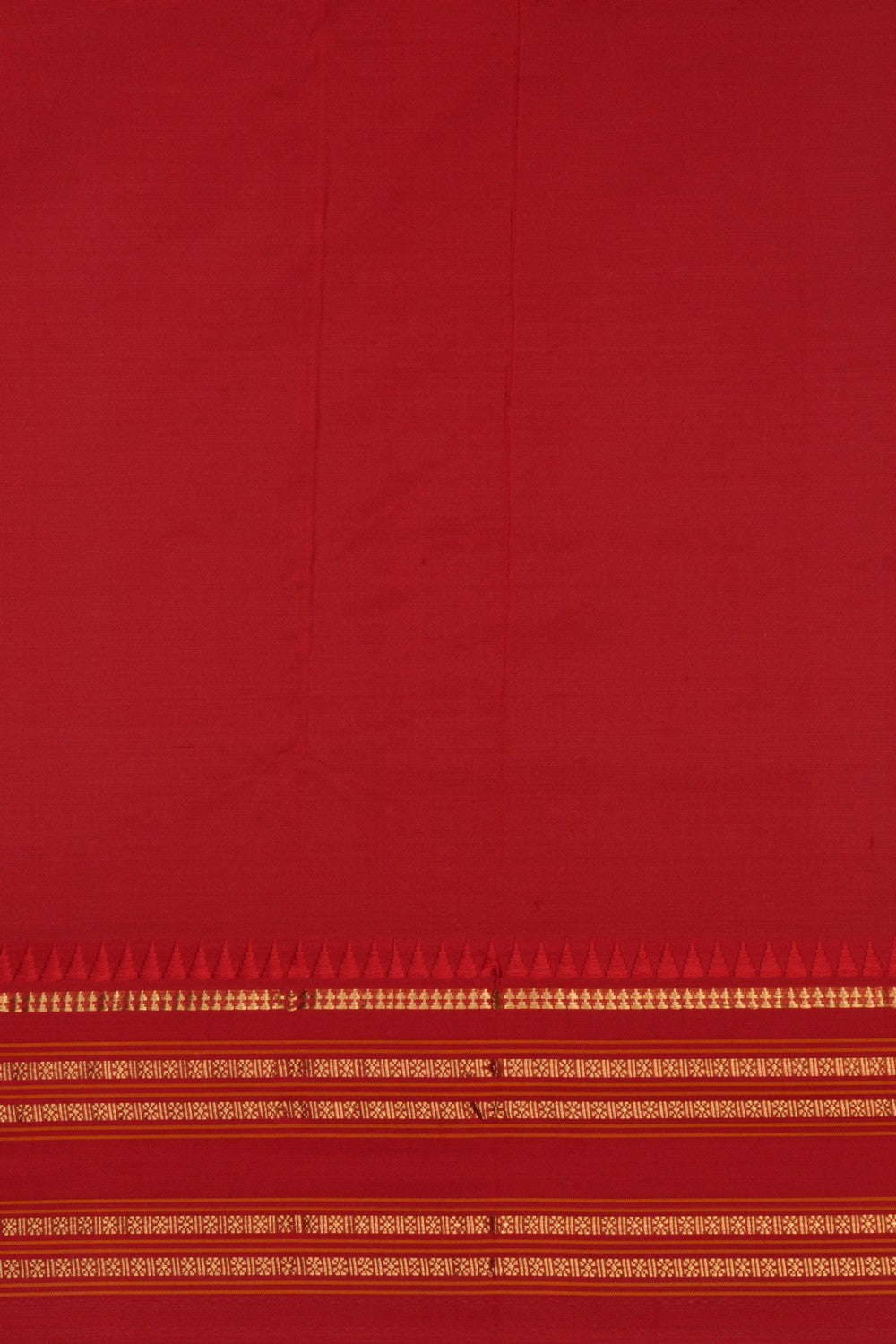 Image of Narayanpet Pure Silk Green Saree