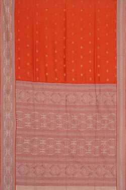 Image of Tussar Silk Embroidery Saree