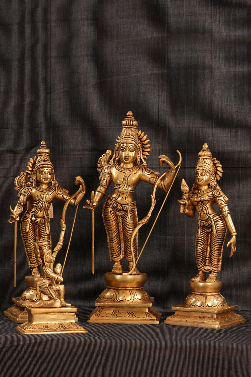 Image of Lord Rama Darbar Brass Statue