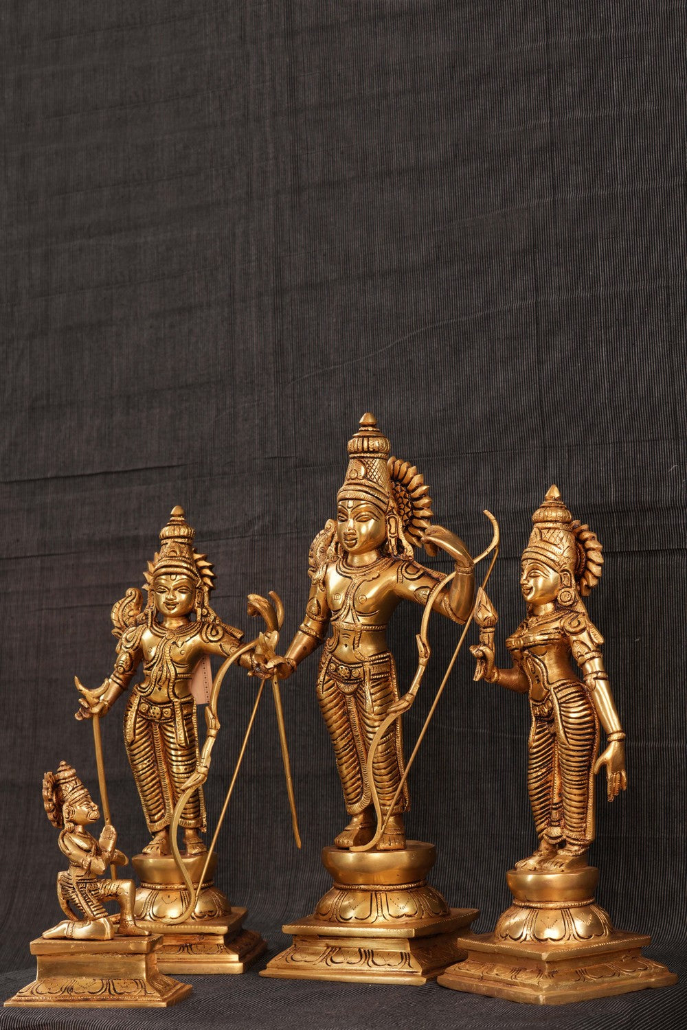 Image of Lord Rama Darbar Brass Statue