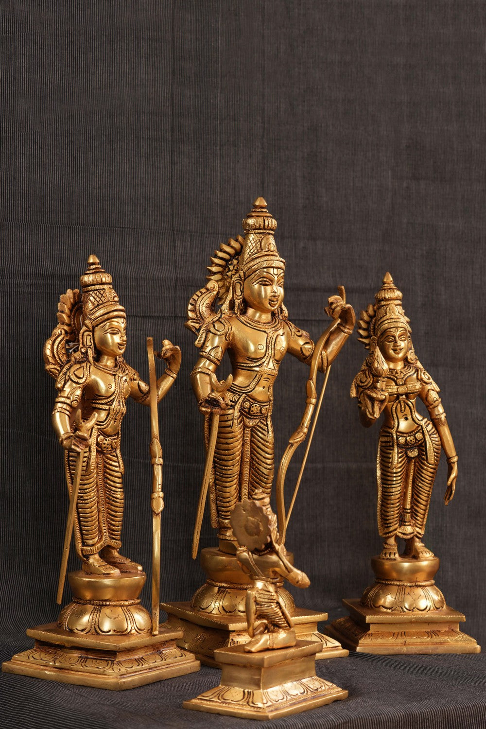 Image of Lord Rama Darbar Brass Statue