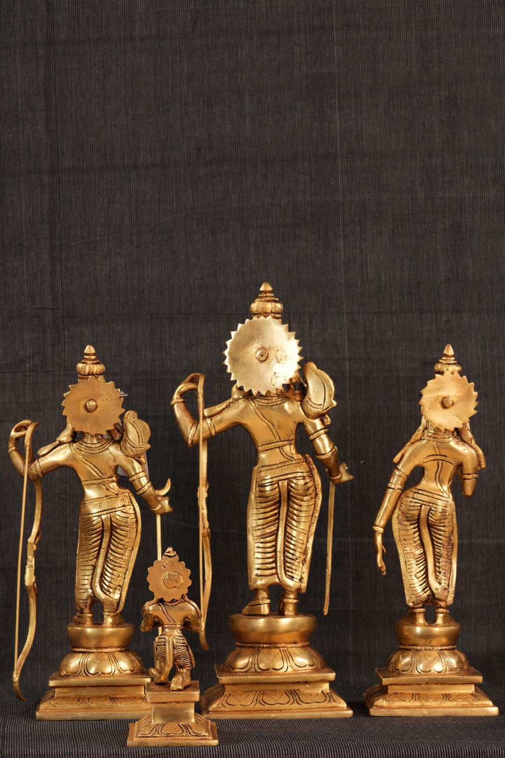 Lord Rama Darbar Brass Statue
