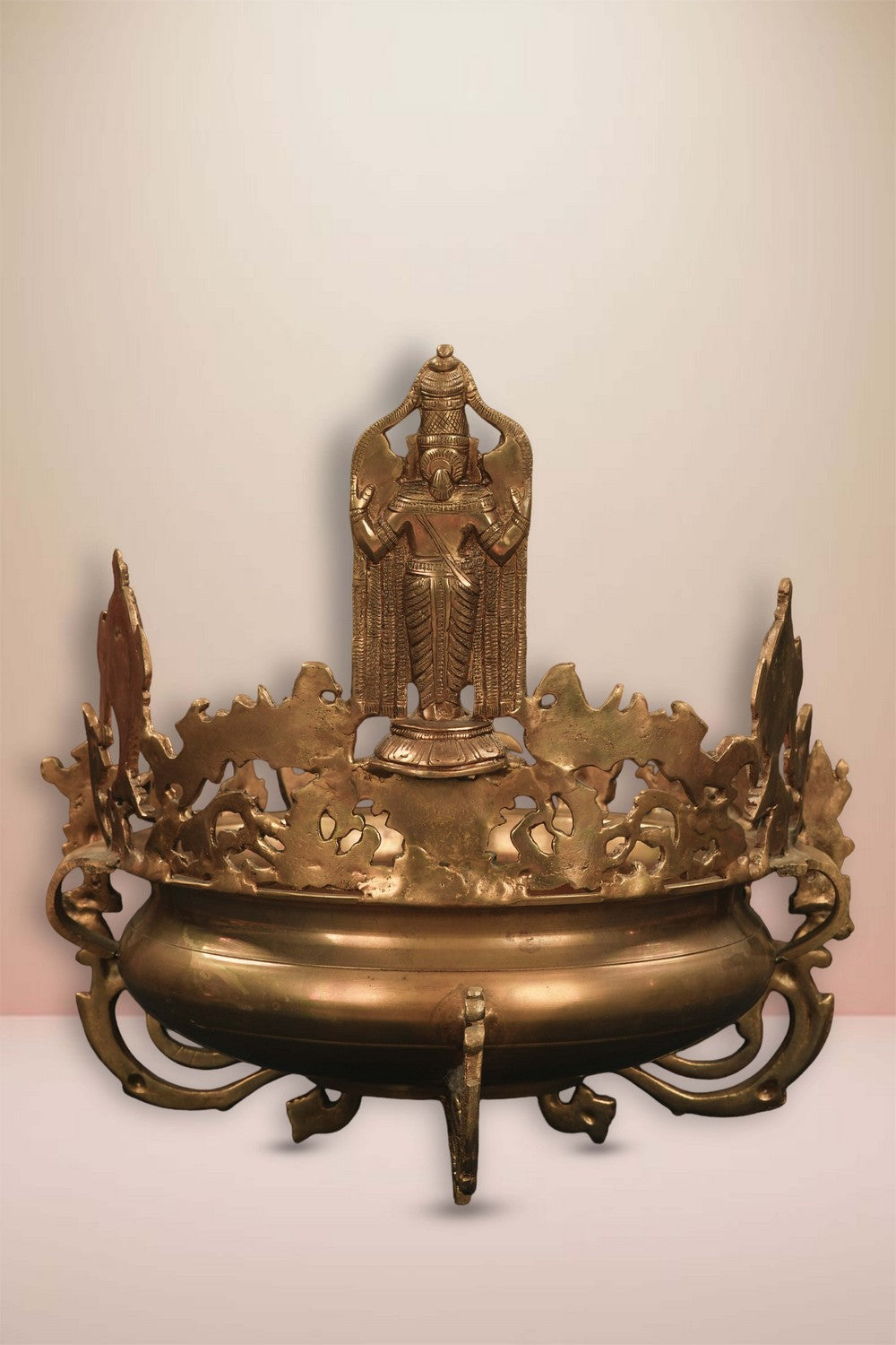 Image of Dasavatharam Handcrafted Brass Ganesha Urli