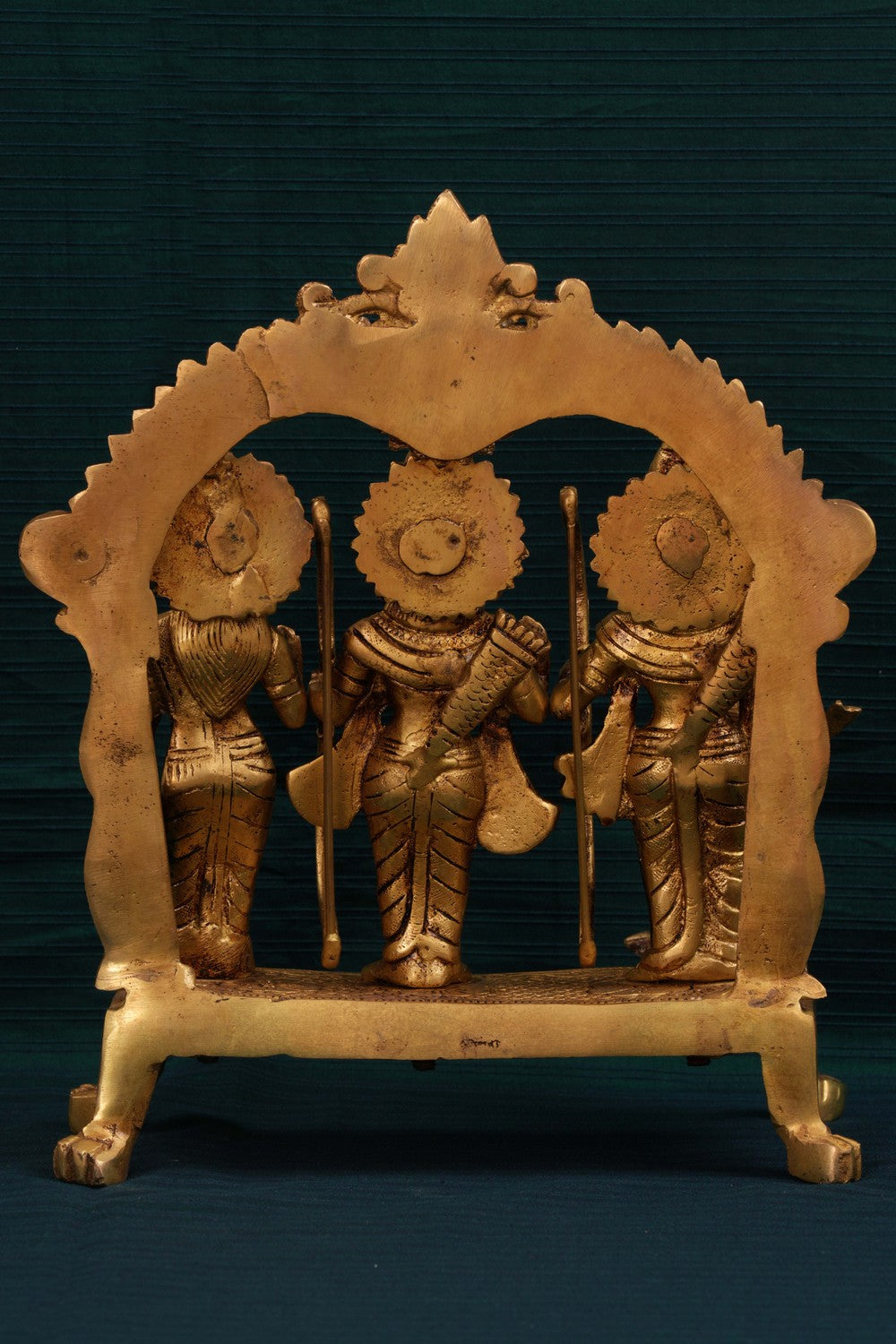 Brass Ram Darbar Murti