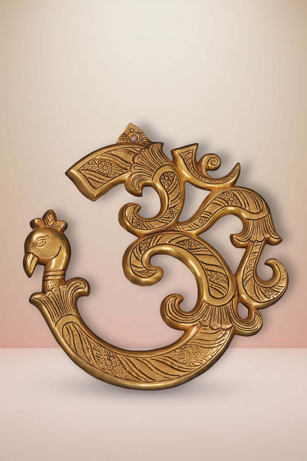 Image of Spiritual Brass OM Wall Hanging