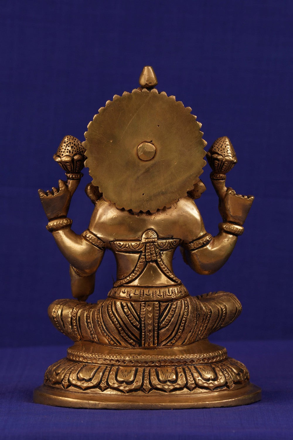 Brass Lakshmi idol