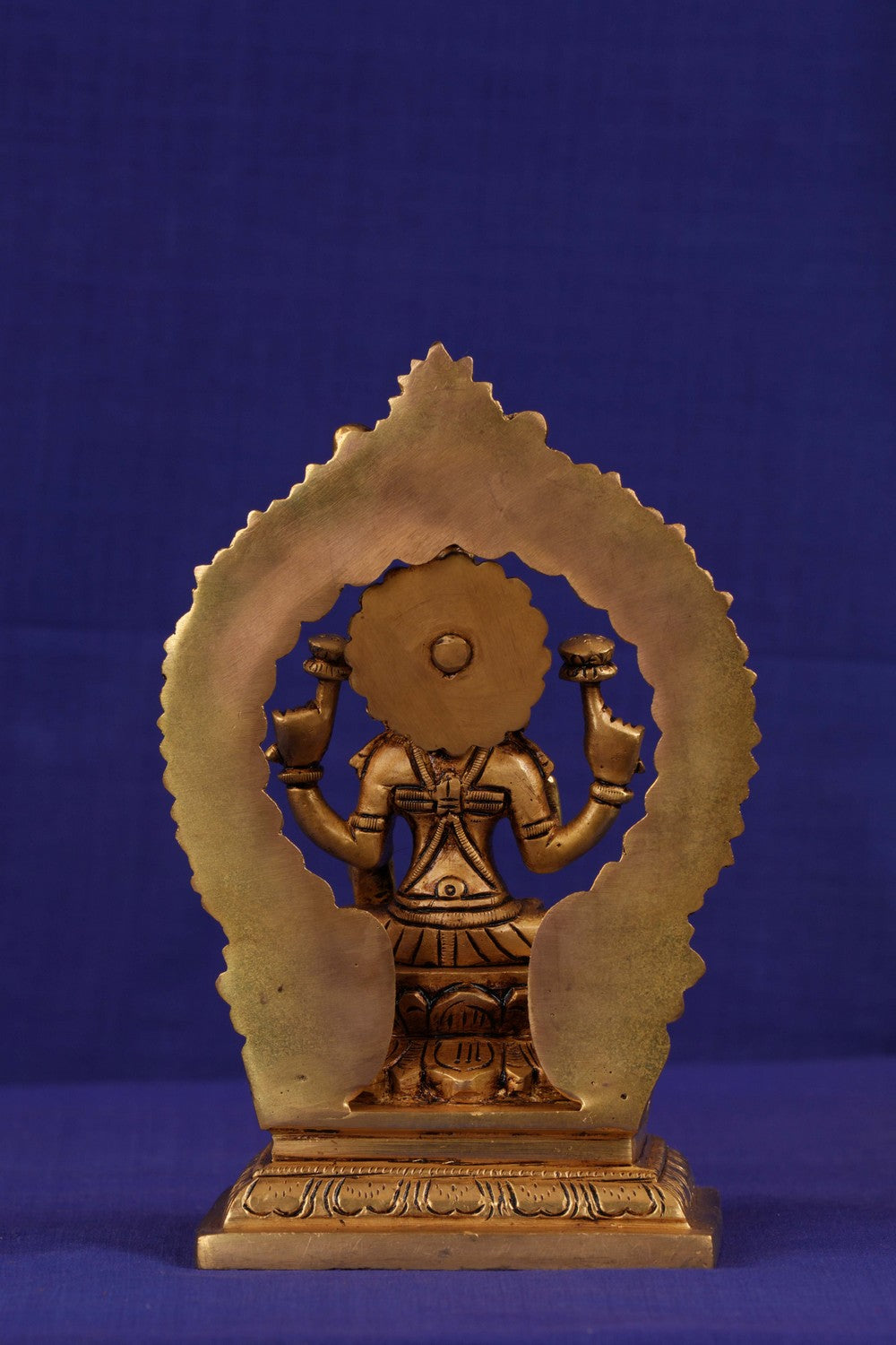 Brass idol of Goddess Padmavathi