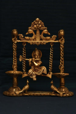 Image of Brass Krishna Swing