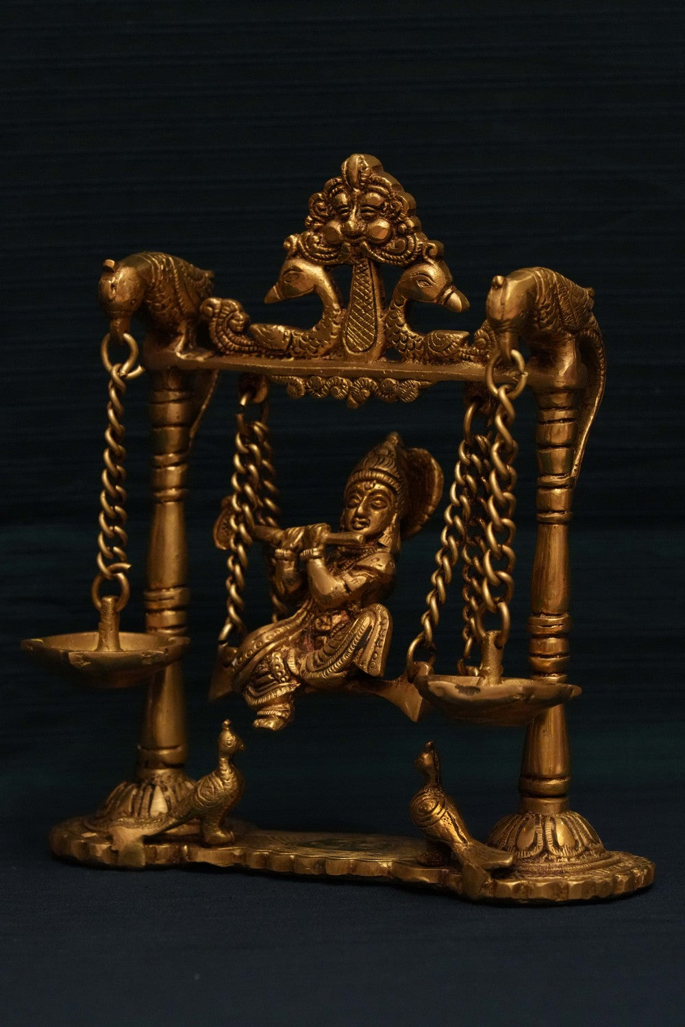 Brass Krishna Swing