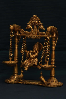 Image of Brass Krishna Swing