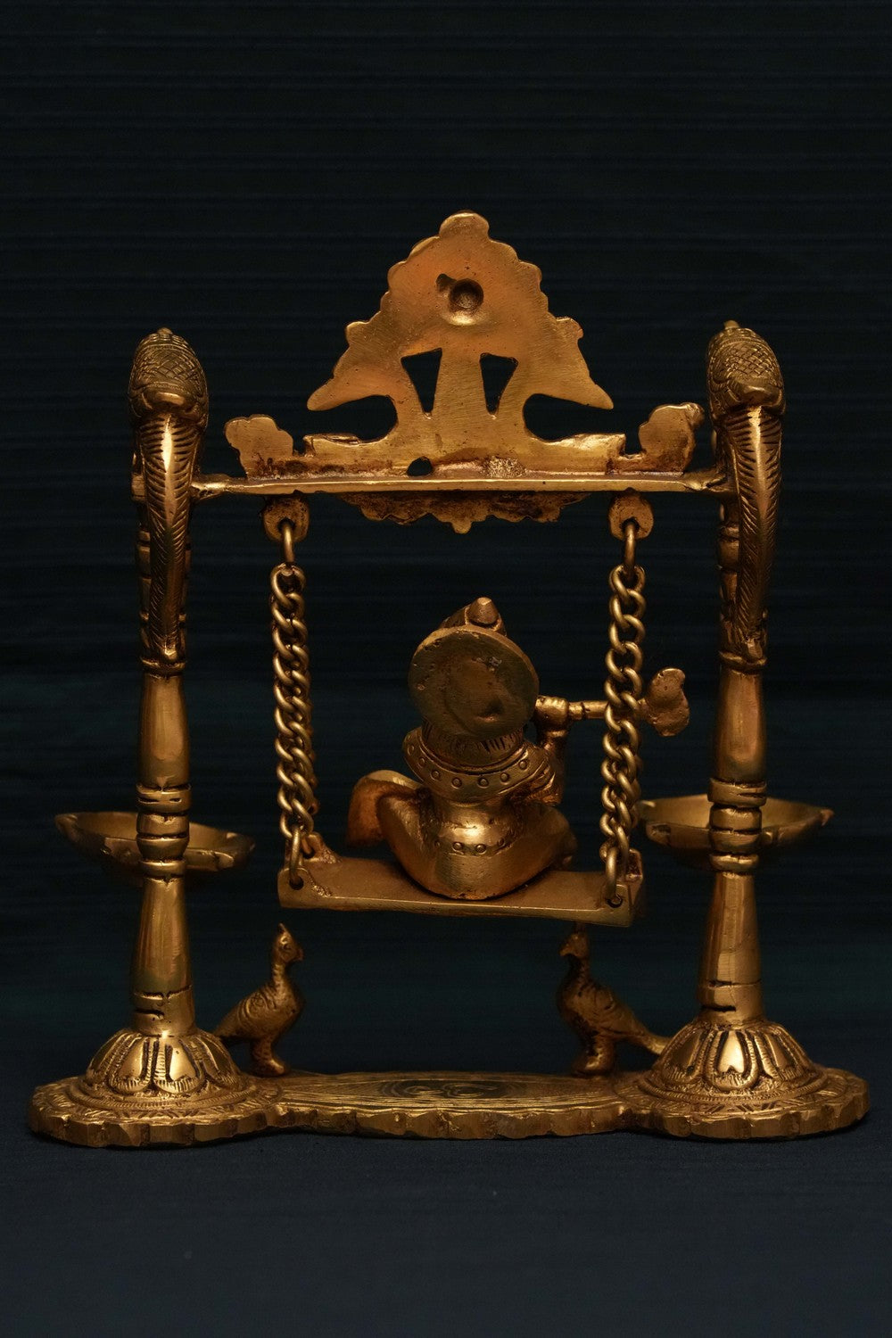 Brass Krishna Swing