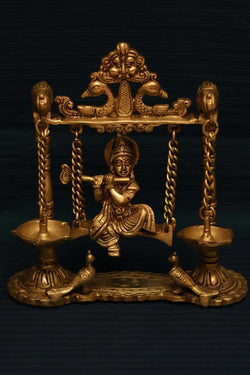 Image of Brass Krishna Swing