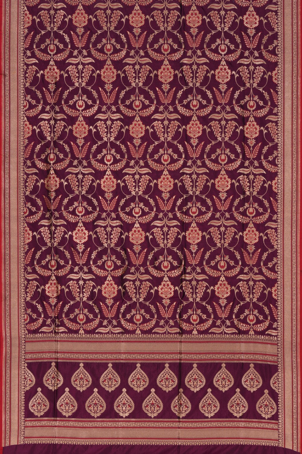 Image of Rangkat Banarasi Katan Silk Saree