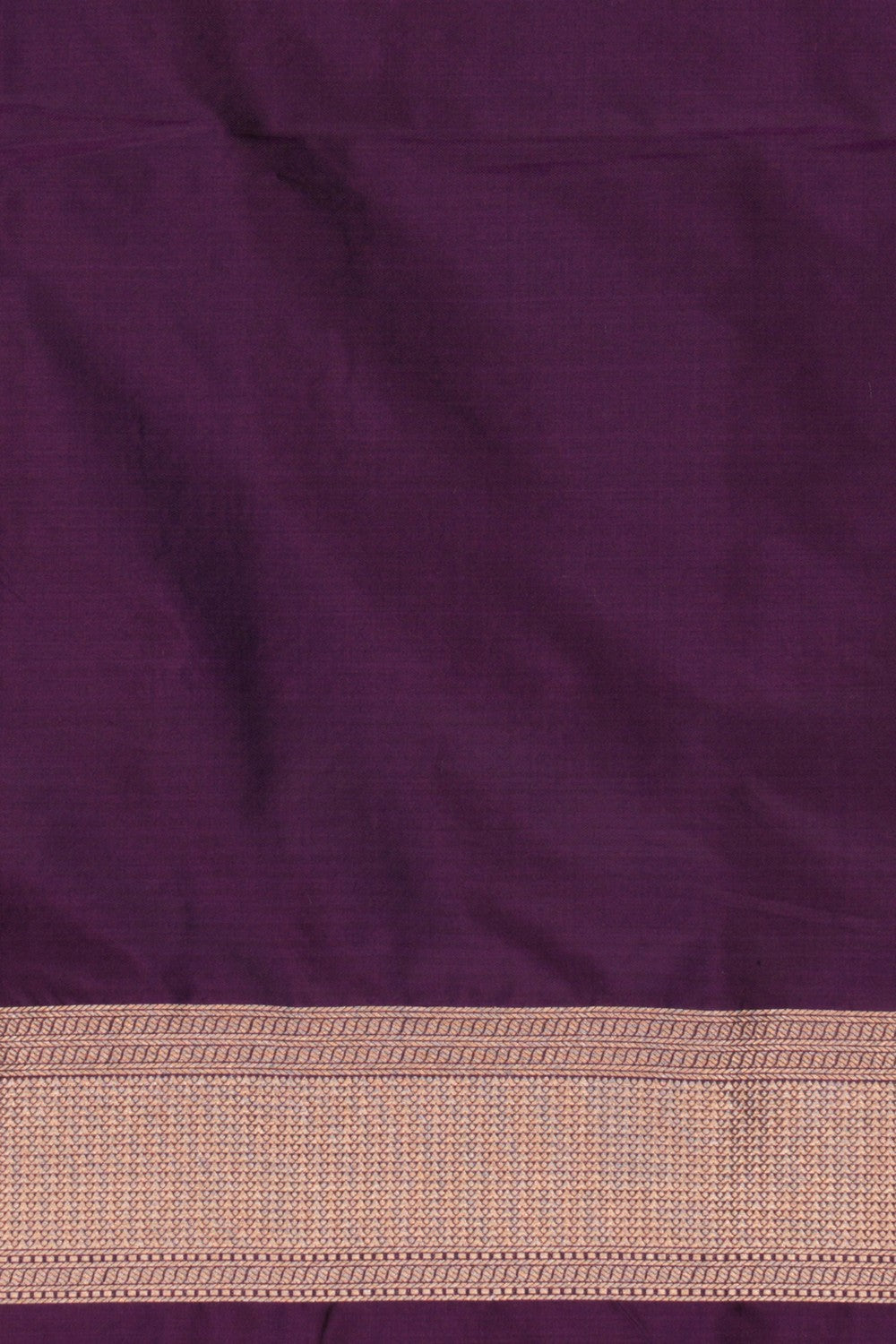 Banarasi Katan Silk Violet Saree