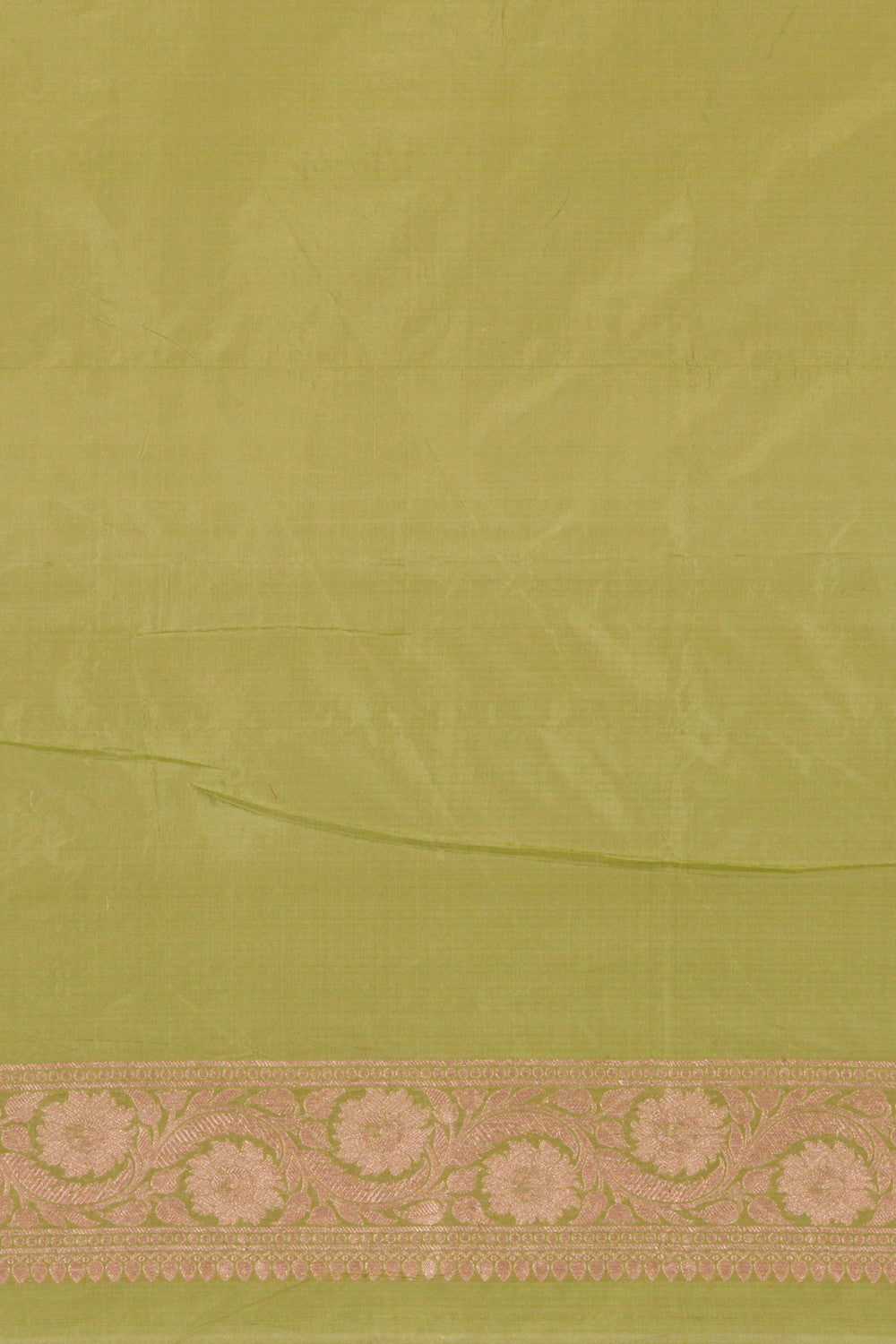 Banarasi Katan Silk Sage Green Saree