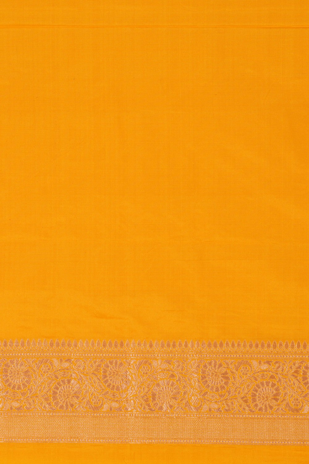 Banarasi Katan Silk Yellow Saree