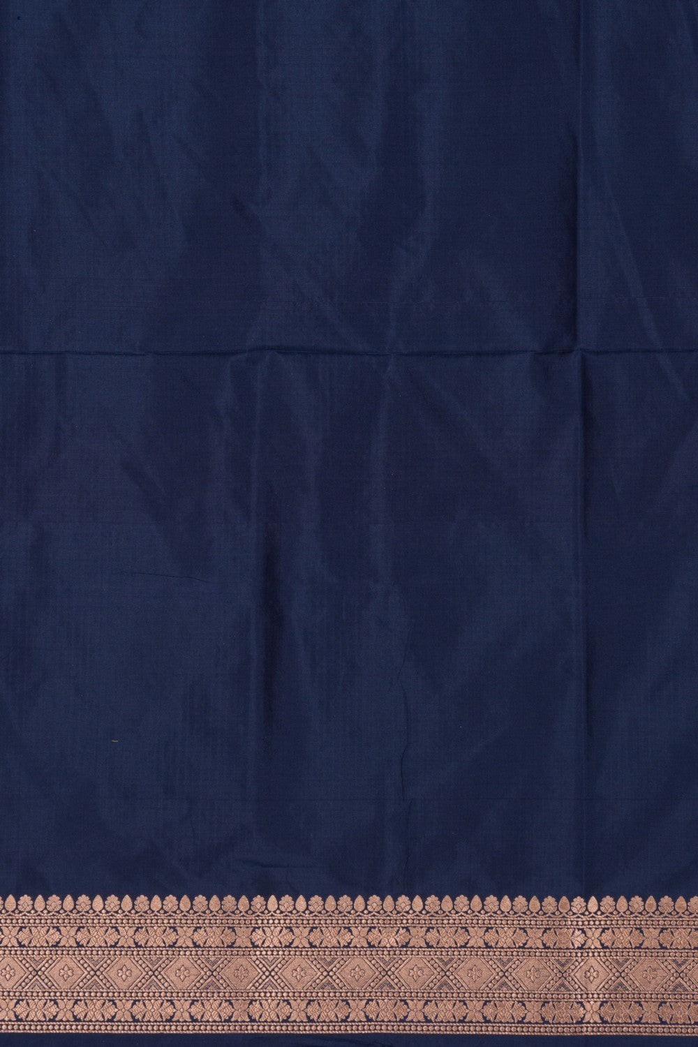 Image of Banarasi Katan Silk Blue Saree