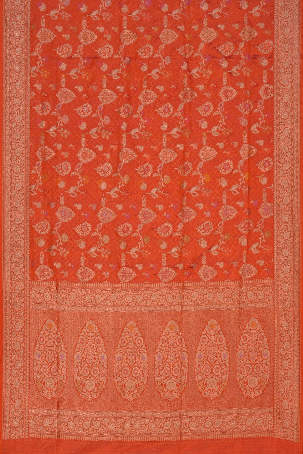Image of Rangkat Banarasi Katan Silk Saree