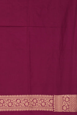 Image of Banarasi Katan Silk Purple Saree