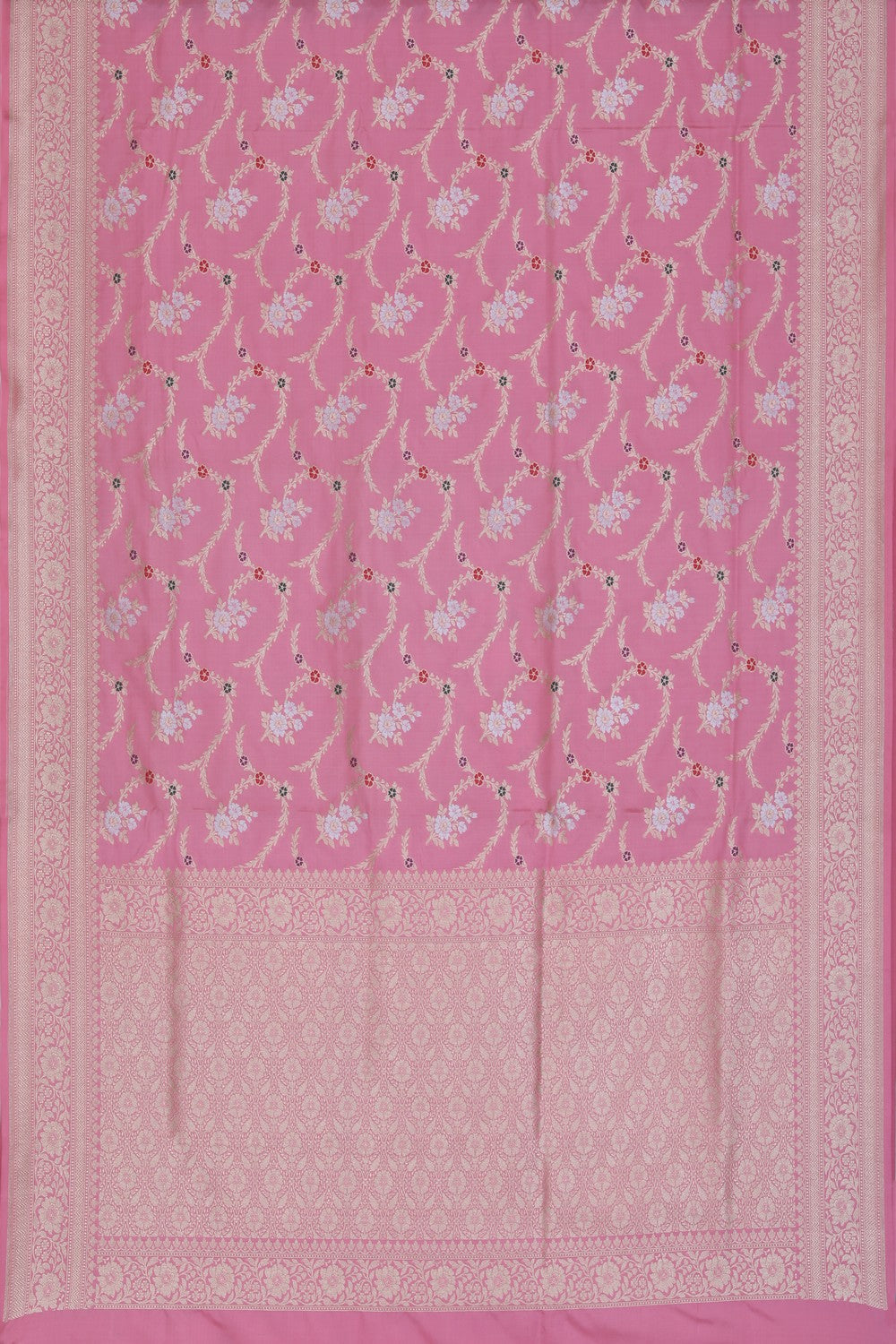 Banarasi Silk Pink Saree