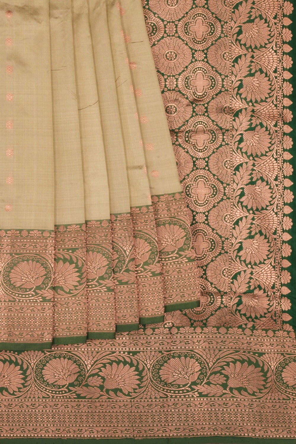 Banarasi Katan Silk Light Green Saree