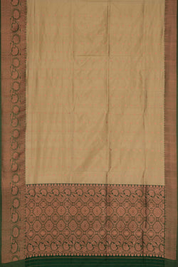 Image of Banarasi Katan Silk Light Green Saree