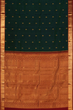 Image of Kanchipattu Green Saree