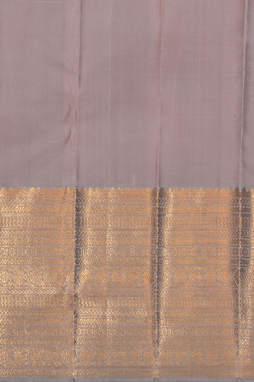 Image of Kanchipattu Orange Saree