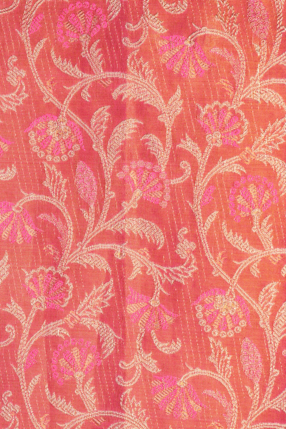 Kanchipattu Tissue Brocade Pink Saree