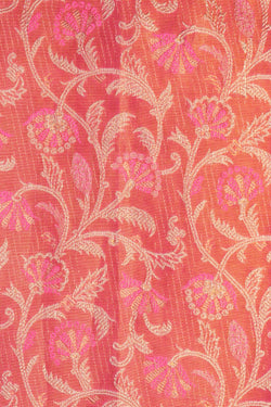 Image of Kanchipattu Tissue Brocade Pink Saree