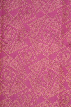 Image of Kanchipattu Brocade Pink Saree