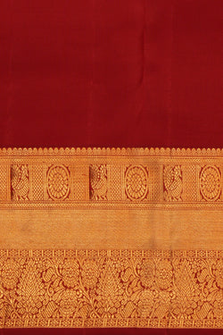 Image of Kanchipattu Brocade Off-White Saree