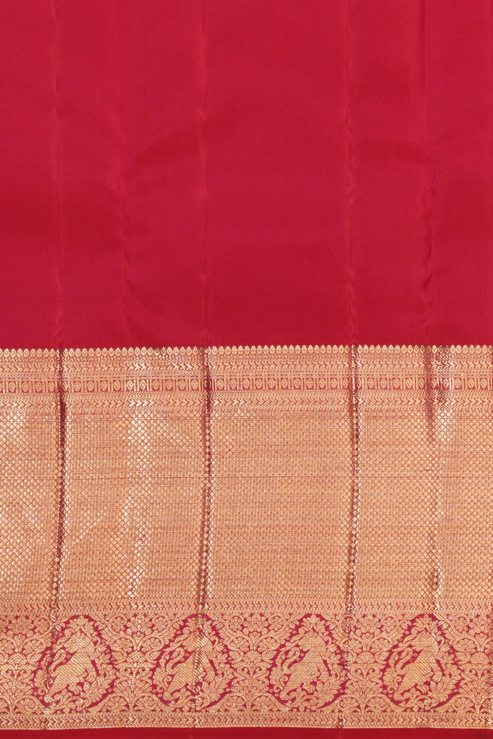 Image of Kanchipattu Brocade Fuchsia Pink Saree