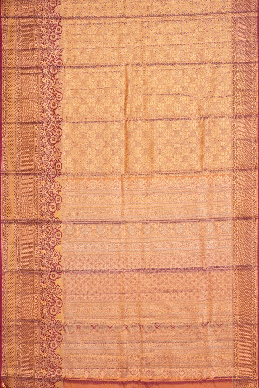 Rangkat Brocade Kanchipattu Silk Saree