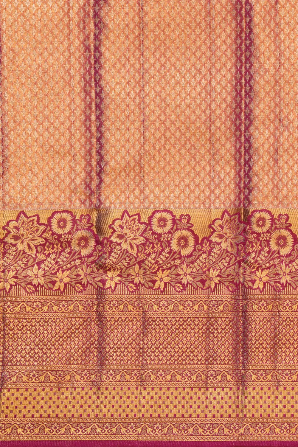 Rangkat Brocade Kanchipattu Silk Saree