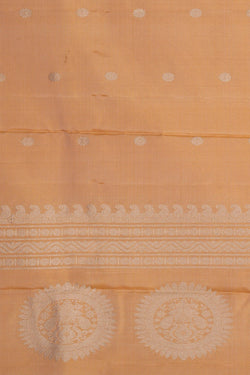 Image of Gadwal Silk Beige Dupatta